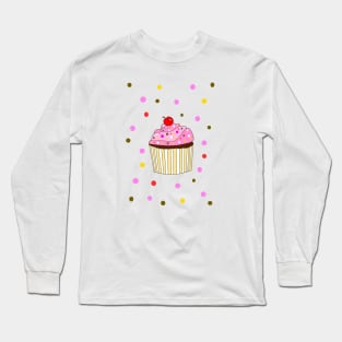 EVERYTHING Is Better With Sprinkled Cupcake Lover - Cupcake Art Long Sleeve T-Shirt